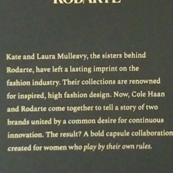 Cole Haan x Rodarte leather 3” booties in like new condition! - Picture 8 of 8